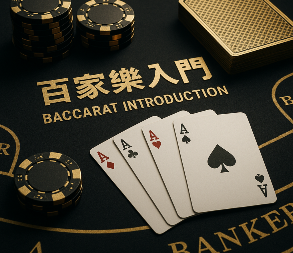從零到穩：百家樂完整入門指南（規則、補牌、賠率與心法）