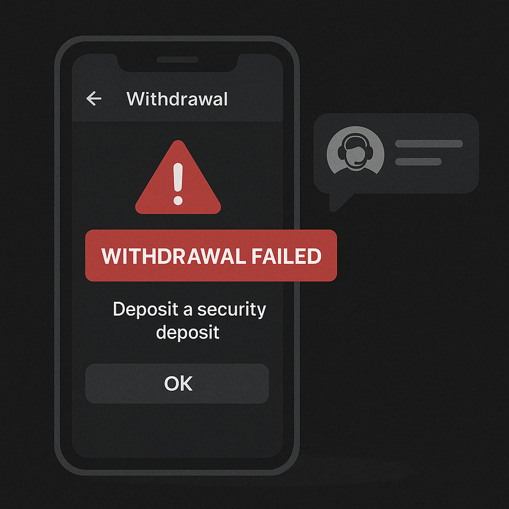 娛樂城提款陷阱示意圖