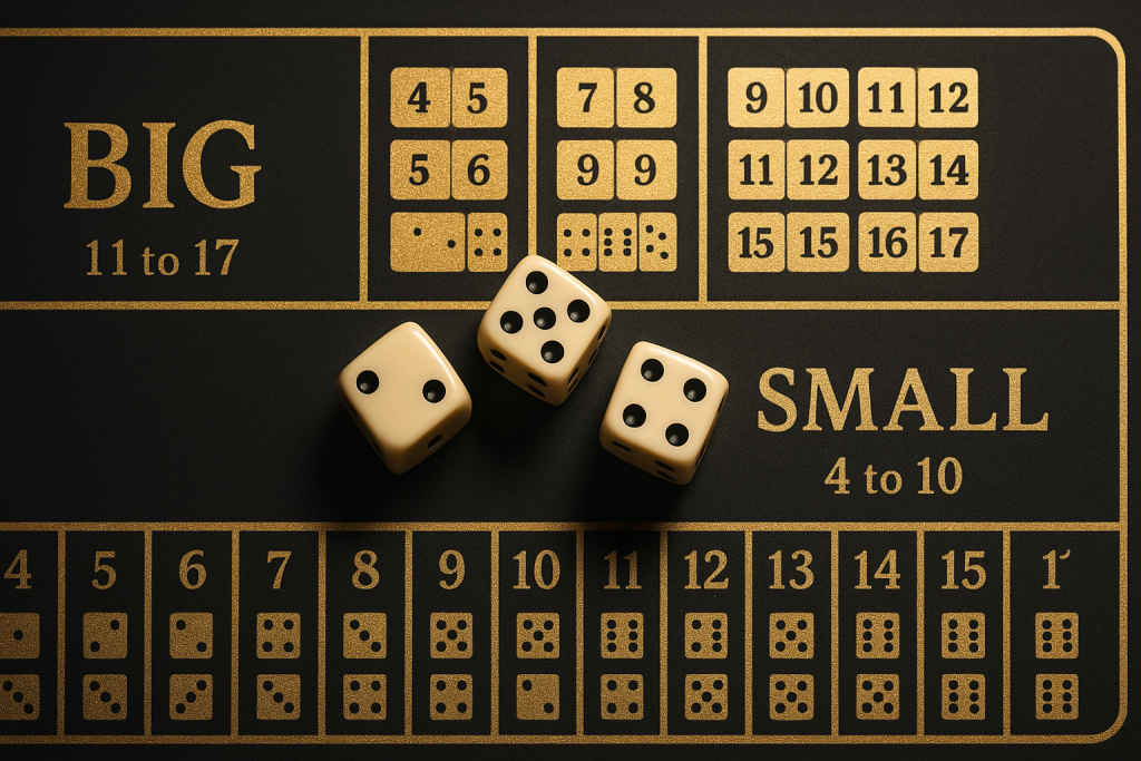 骰寶規律示意圖