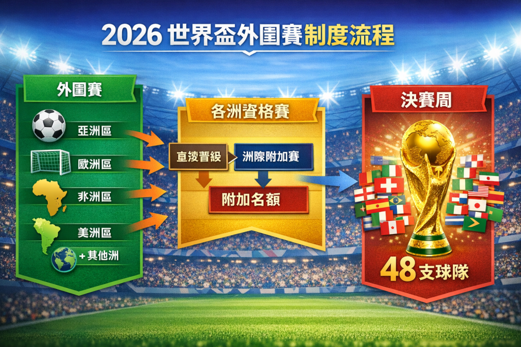 2026 世界盃外圍賽制度說明