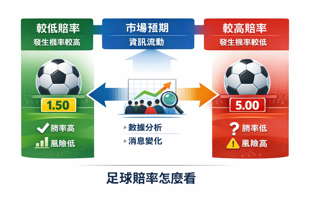足球賠率怎麼看
