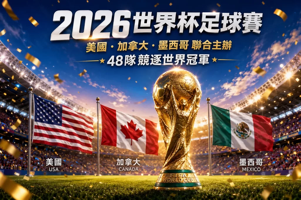 2026世界杯足球賽主題海報