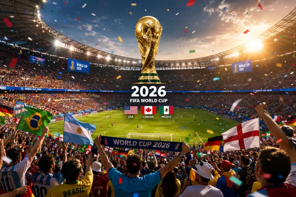 2026世界盃足球賽事與球迷觀戰場景