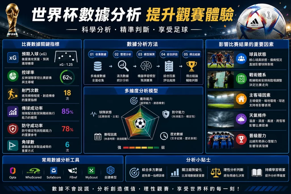 世界杯數據分析與觀賽資訊平台