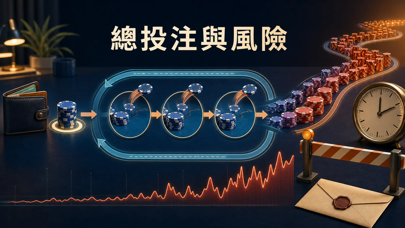 存款被多次重複投注後形成較大總投注與風險