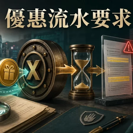 博彩優惠流水要求完整指南：存款獎金、有效投注、遊戲權重與提款條款